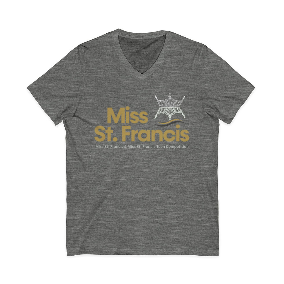Thumbnail: Unisex Jersey Short Sleeve V-Neck Tee