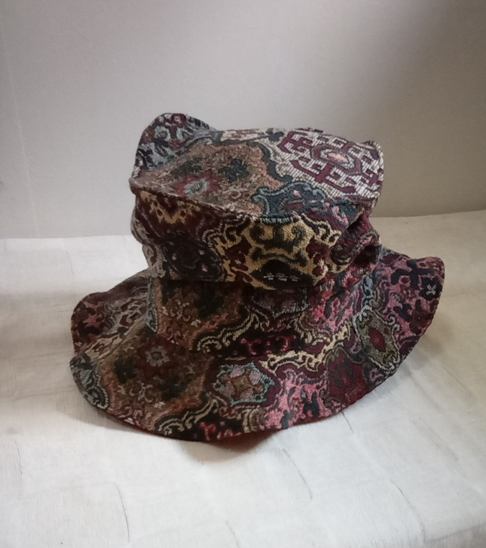 Thumbnail: Tapestry - recycled fabric hat
