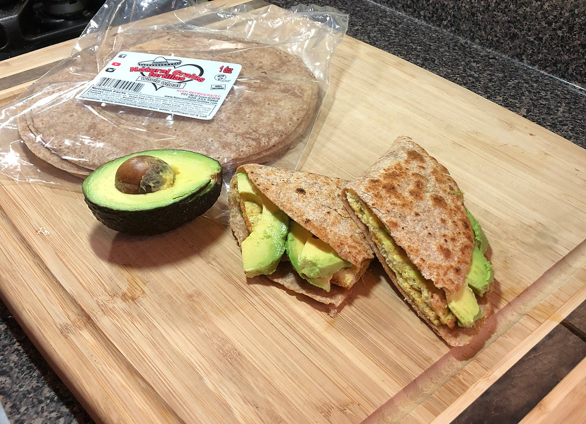 Healthy Whole Wheat Tortilla Wraps