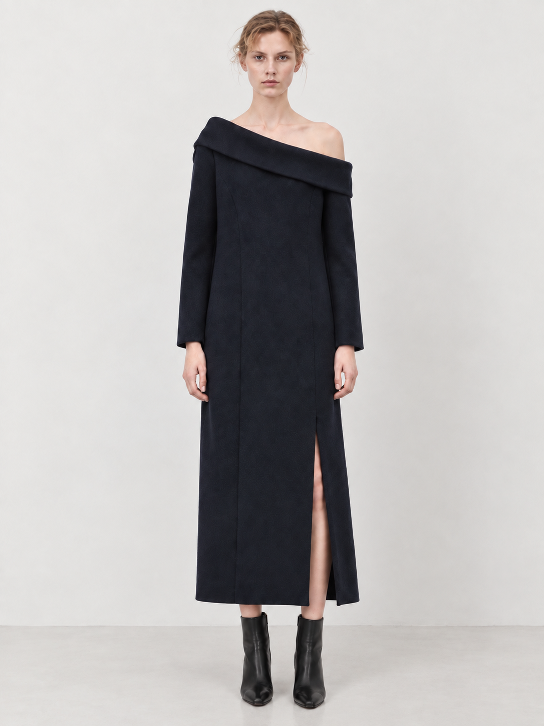Long Wool Dress