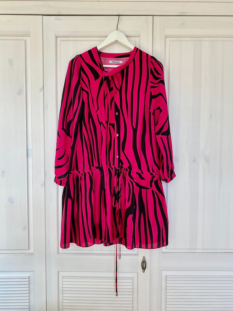 Thumbnail: Leopard Print Silk Top