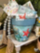 Decoupage Pots