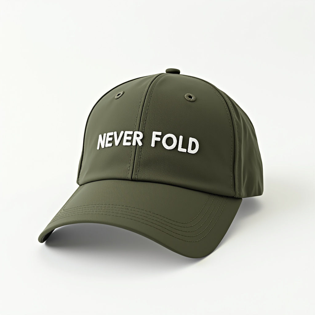 Never Fold Dad Hat