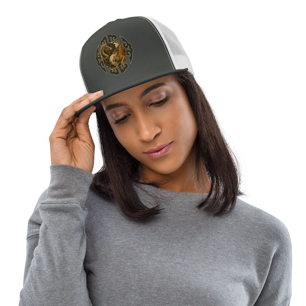 Miniaturbild: Tiger and Dragon - Trucker Cap