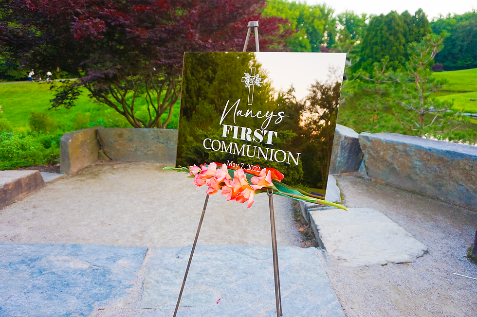 Thumbnail: First Communion Sign