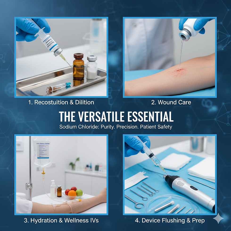 Benefits of Sodium Chloride Injection