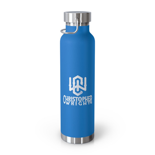 Logo 22oz Vacuum Insulated Bottle | Christopher Wright