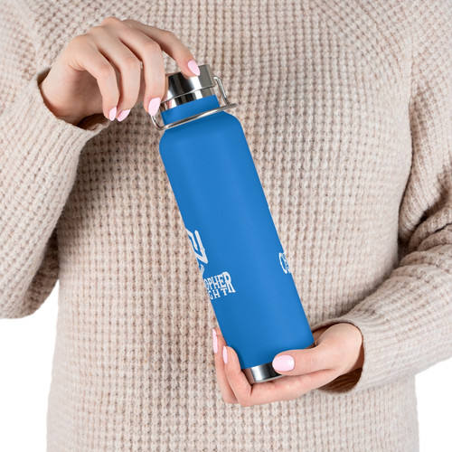 Logo 22oz Vacuum Insulated Bottle | Christopher Wright