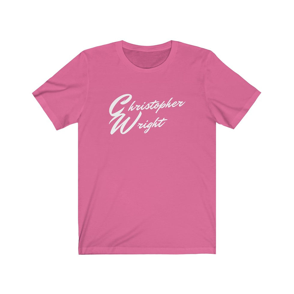 Thumbnail: White Name Unisex Jersey Short Sleeve Tee