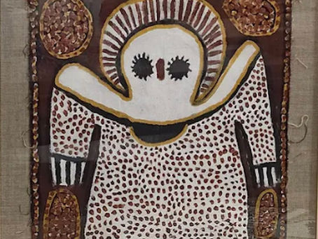 Wandjina by Lily Karadada