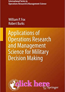 Applications of Operations Research and Management Science