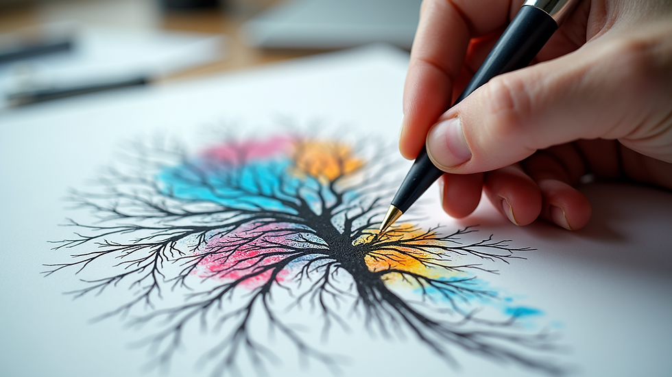Discover Unique Neurographic Art for Mindful Living