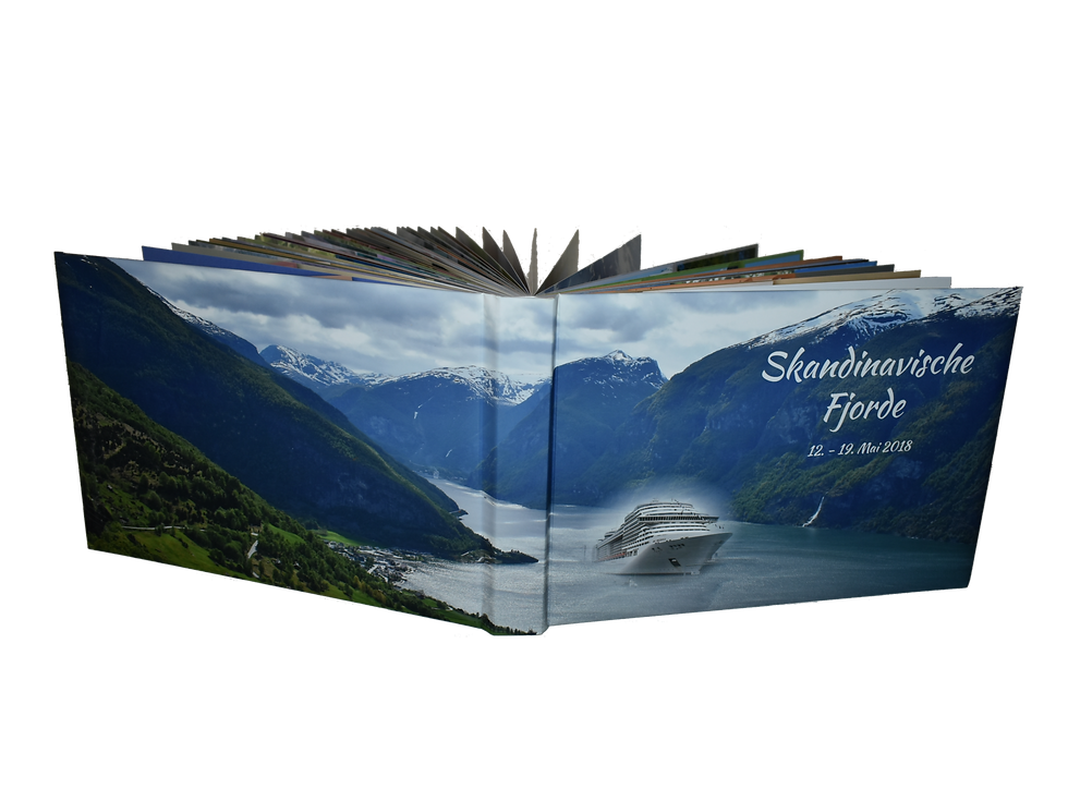 Miniaturbild: Fotobuch querformatig (28 x 19 cm). 26 - 130 Seiten
