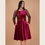 Miniatura: VESTIDO KARENINA C/FALDA CIRCULAR C/TULL C/LENTEJUELAS