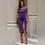 Miniatura: VESTIDO NICOLETTA C/HOMBROS CAIDAS CPRETINA DRAPEADO