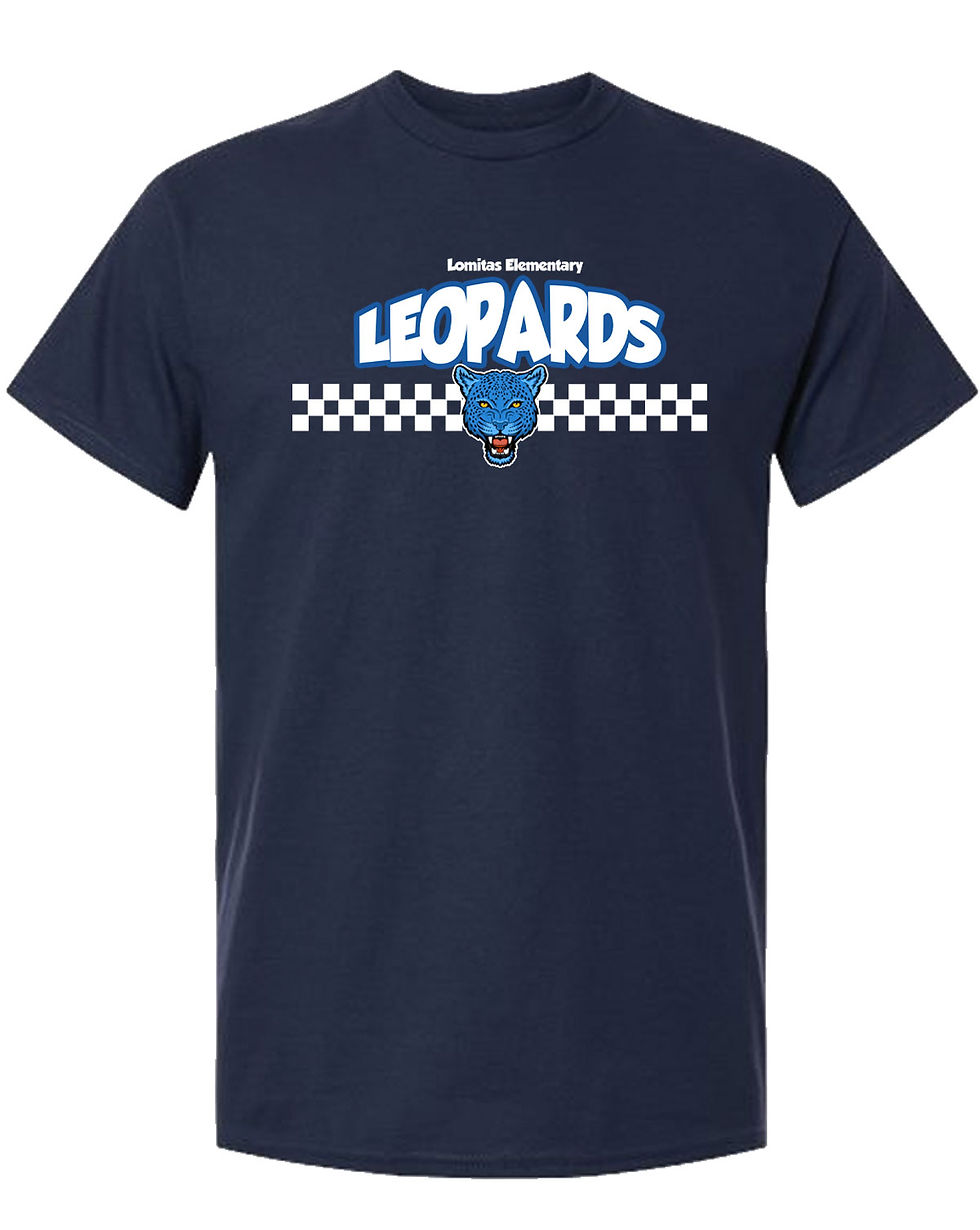 Thumbnail: LOMITAS CHECK Leopard T-Shirt- Adults