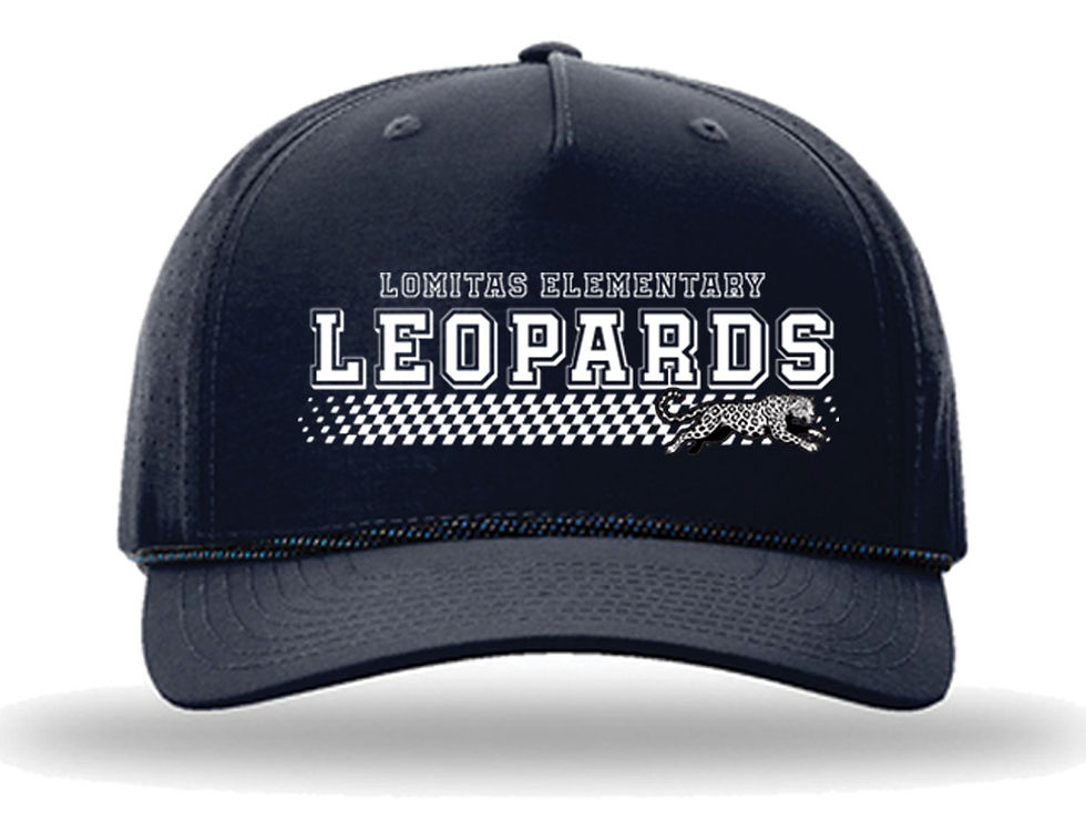 Thumbnail: LEOPARD CHECKARD Richardson Laser Perf Performance Rope Cap
