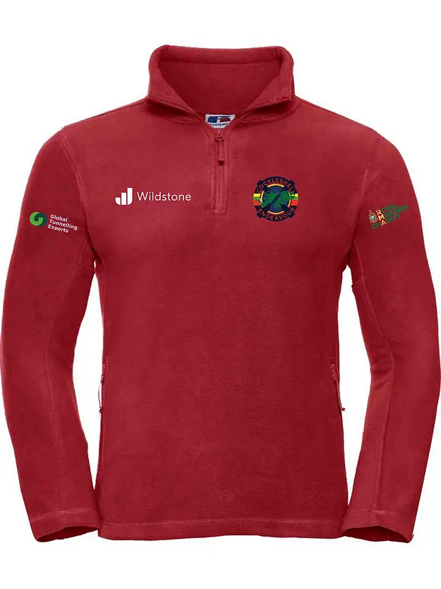 Thumbnail: 1/4 Zip Fleece Cockleshell