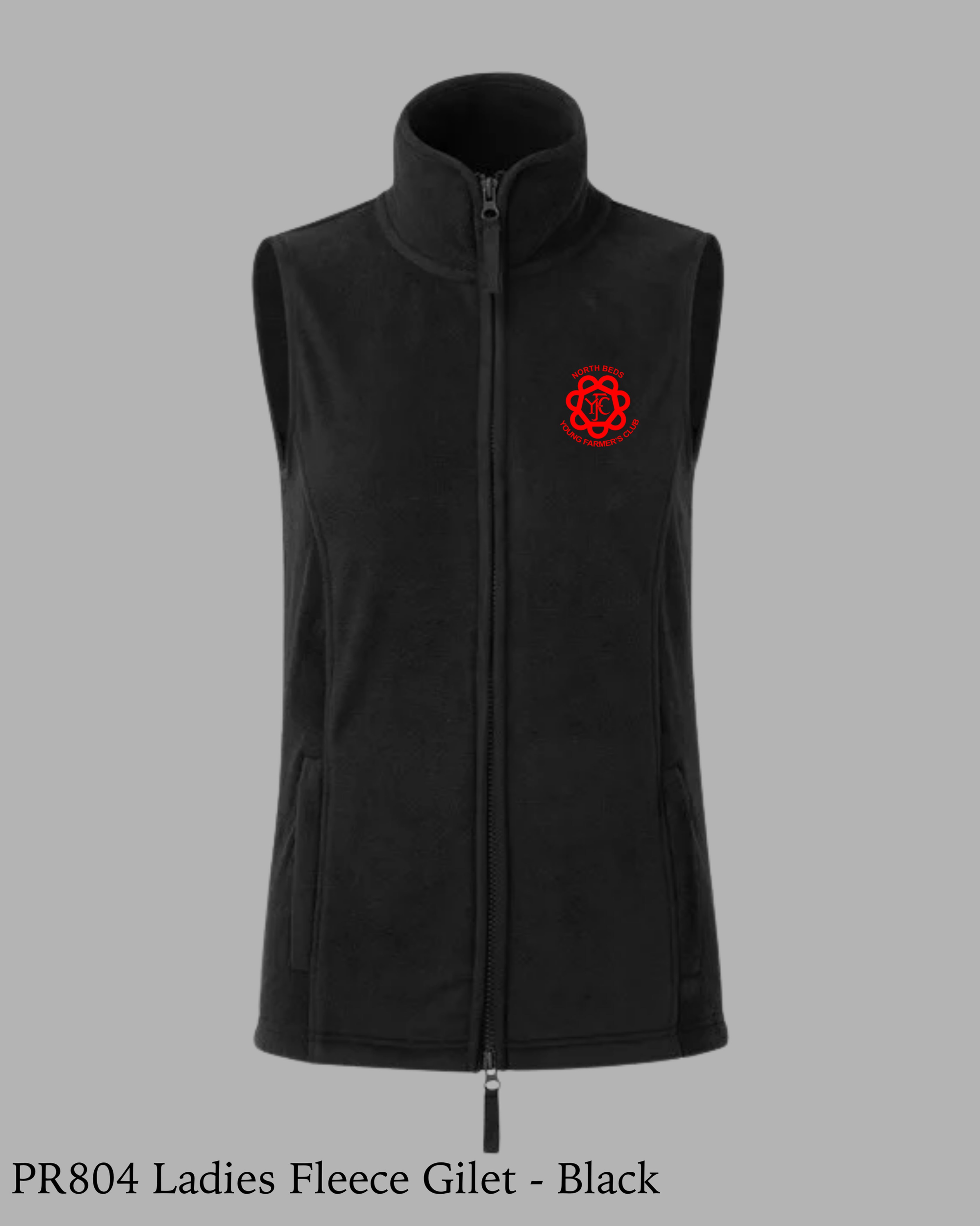 North Beds YFC Ladies Fleece Gilet