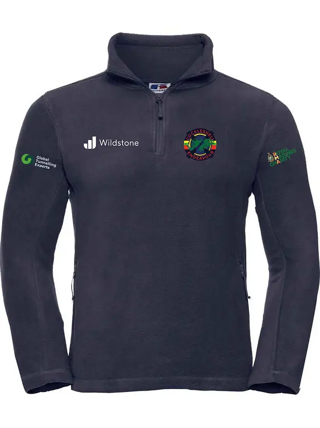 Thumbnail: 1/4 Zip Fleece Cockleshell