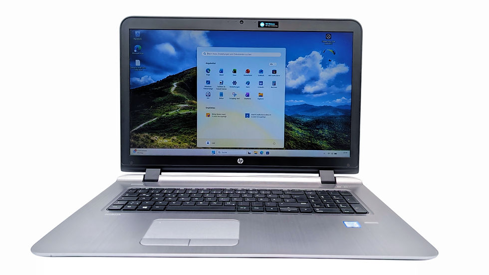 Miniaturbild: HP Probook 470 G3 17" Radeon R7 Grafik HDMI DVD-RW Windows 11 Pro