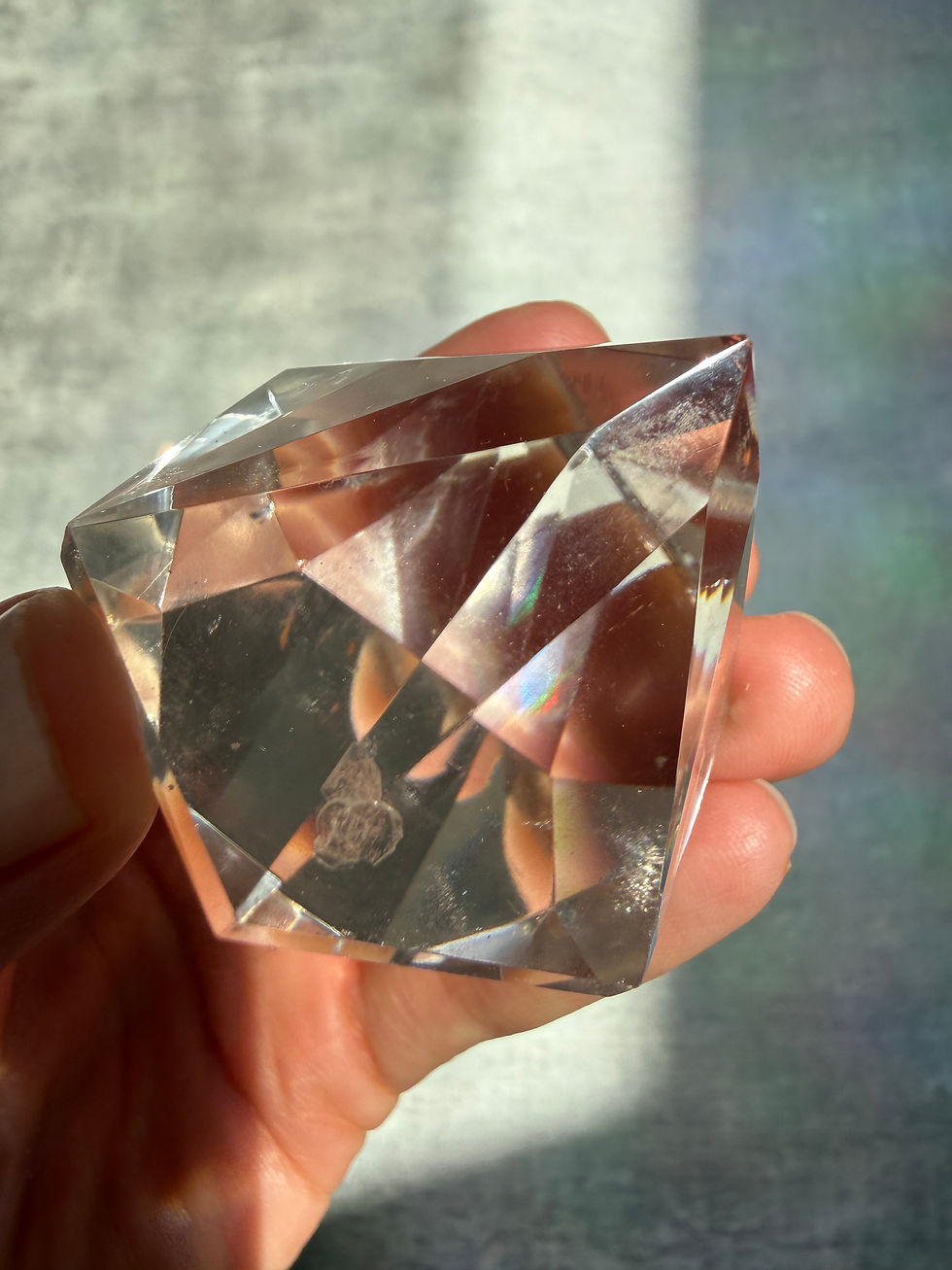 Miniatúra: Diamant merkaba - krištál
