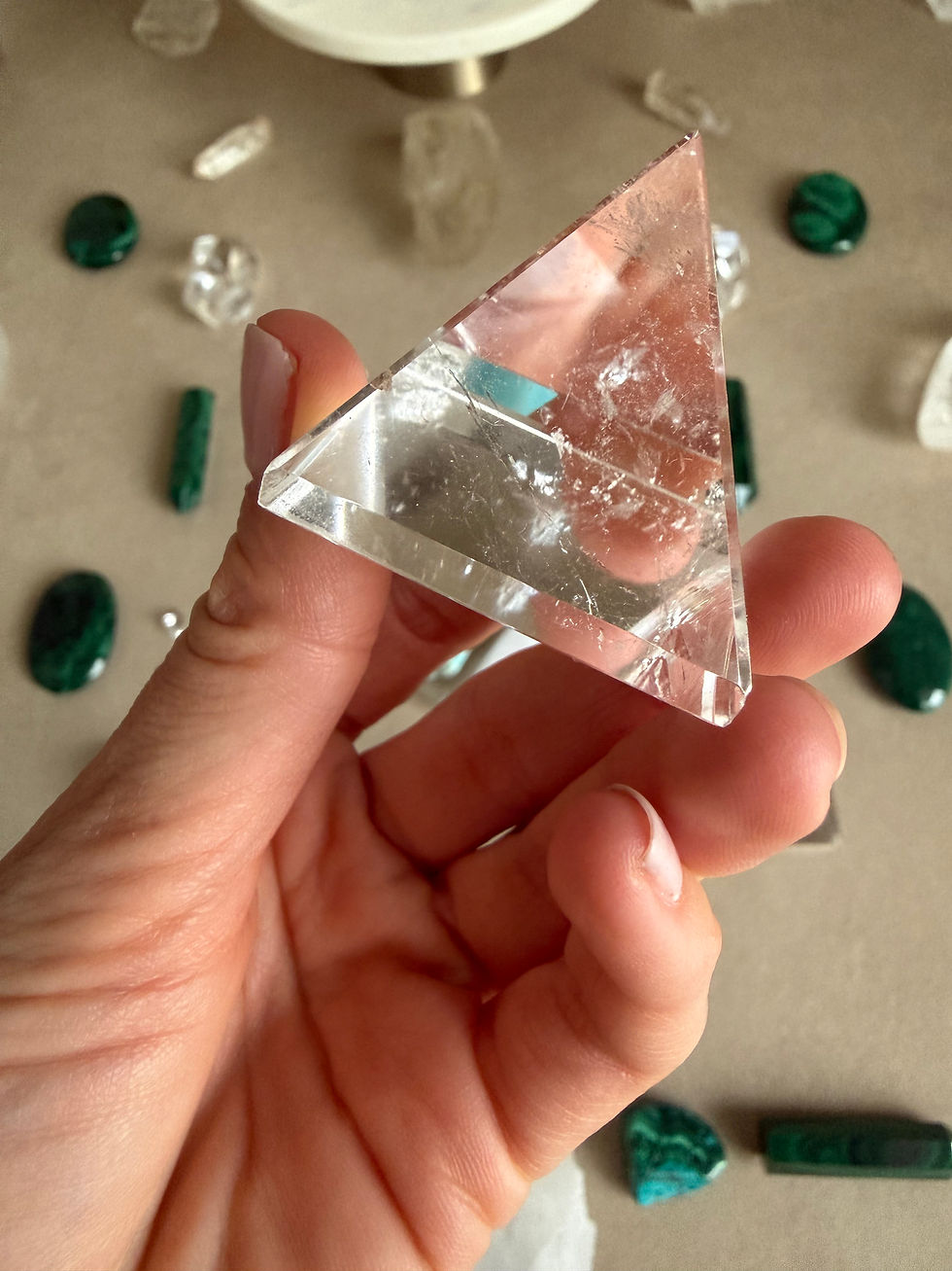 Miniatúra: Pyramída krištál - Grid Jarnej Rovnodennosti