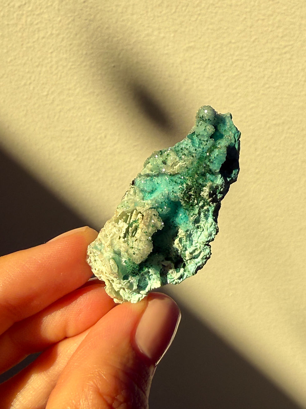 Miniatúra: Mini chryzokol kryštalický 