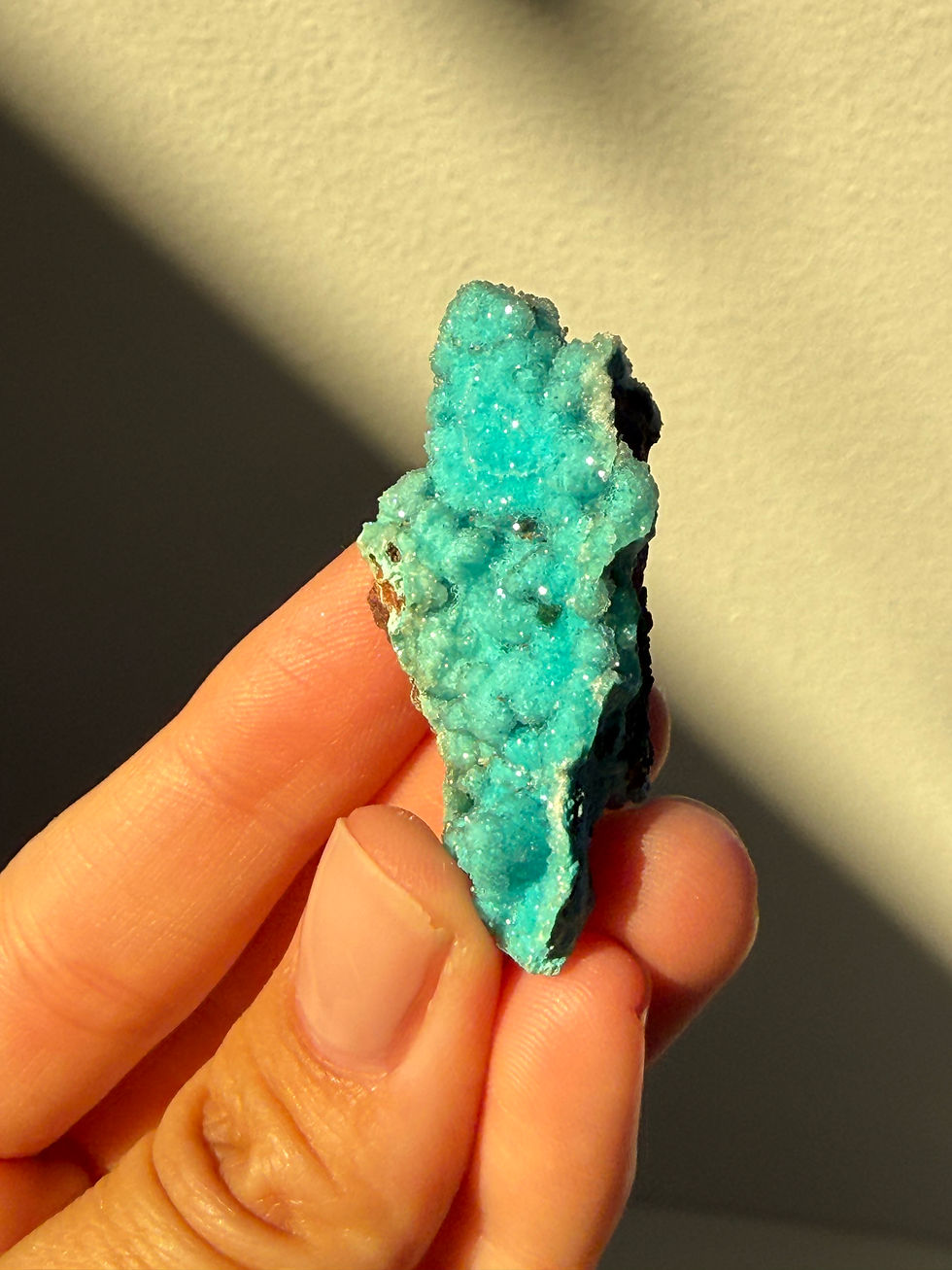 Miniatúra: Mini chryzokol kryštalicky 