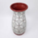 Thumbnail: Vase with Flower with Lines Pattern