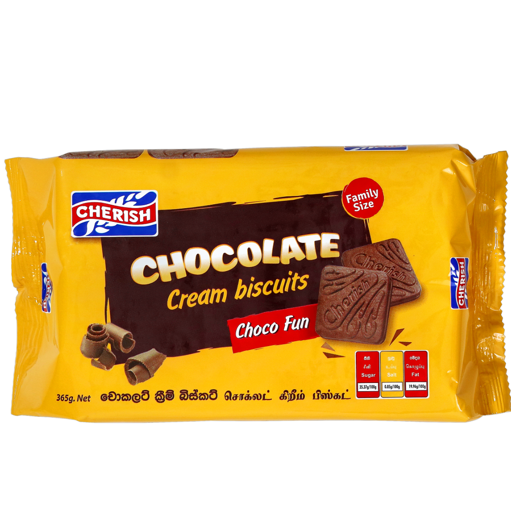 Cherish Biscuits Chocolate cream 365g