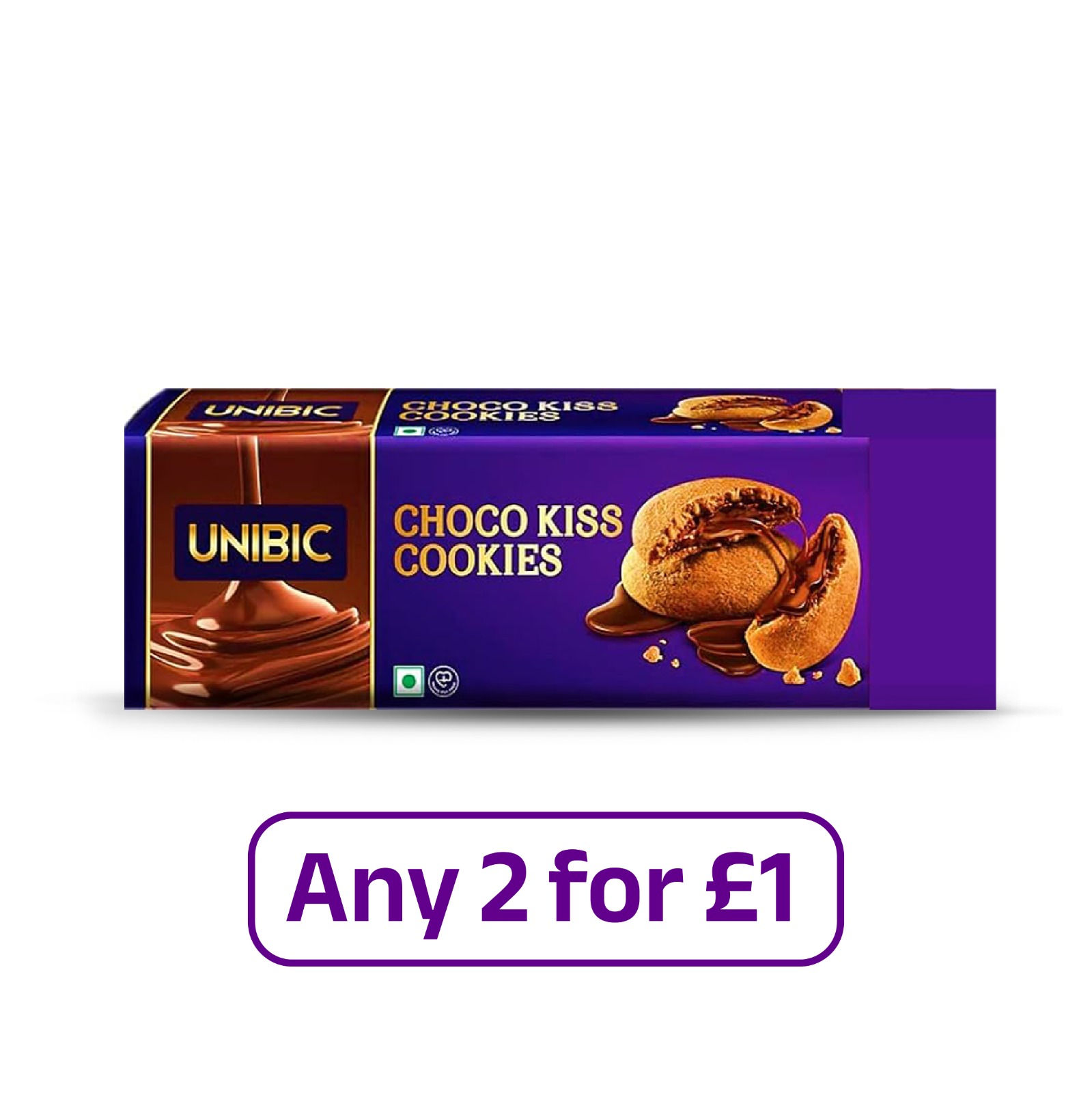 Unibic Chocokiss (Center Filled Cookie) 2 for £1