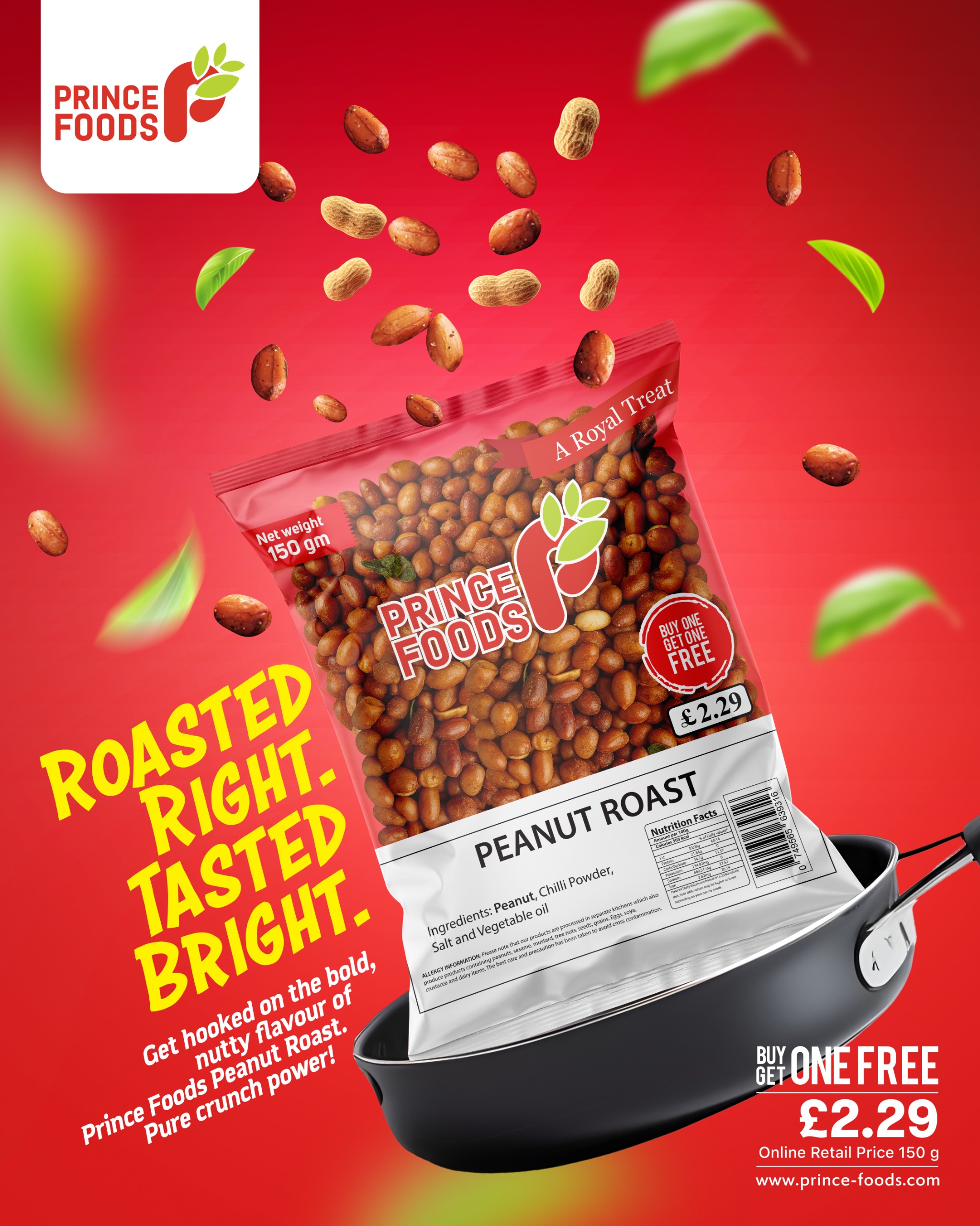 Prince Foods Peanut Roast 150g