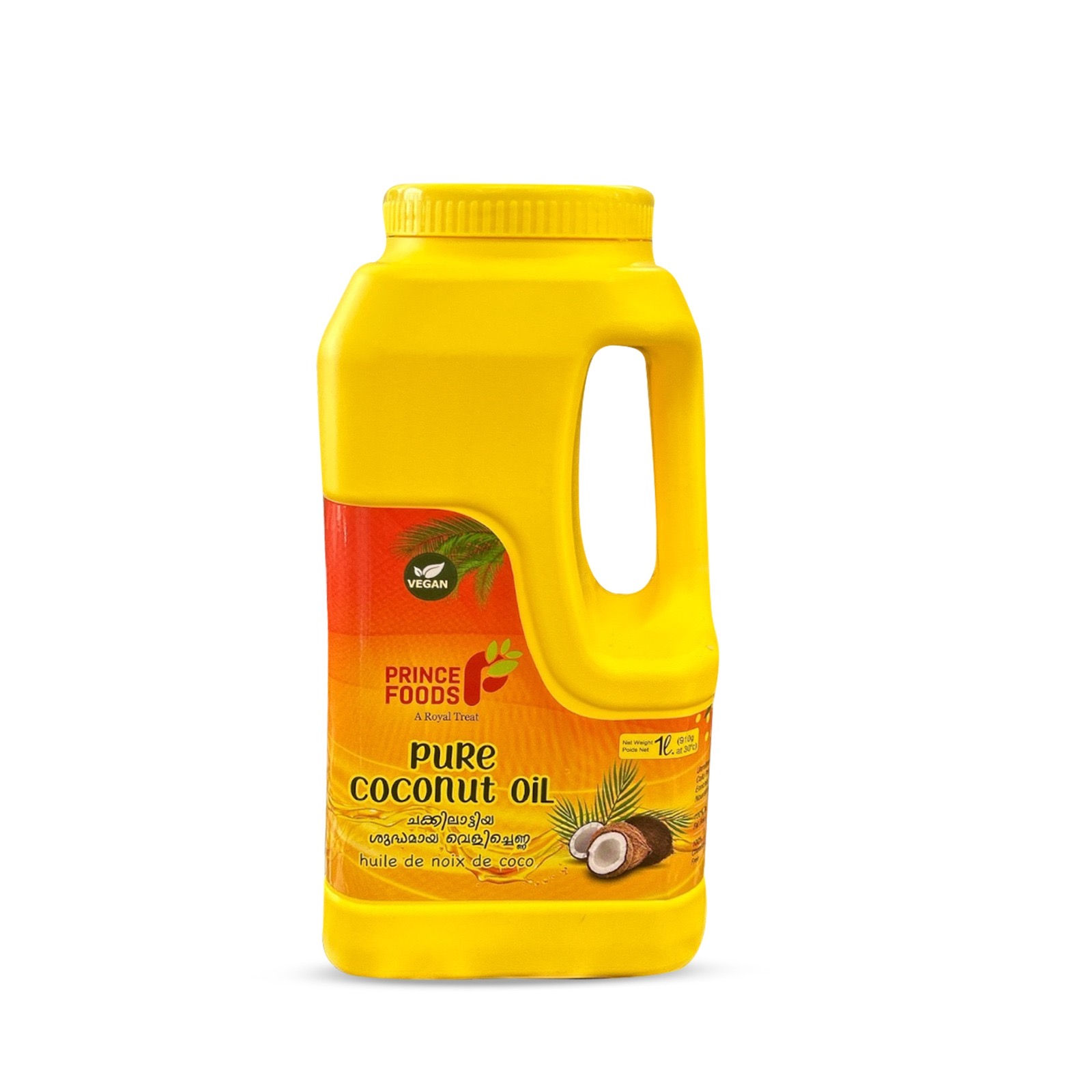 Prince Foods Keralan Chakkilattiya Coconut Oil 1L