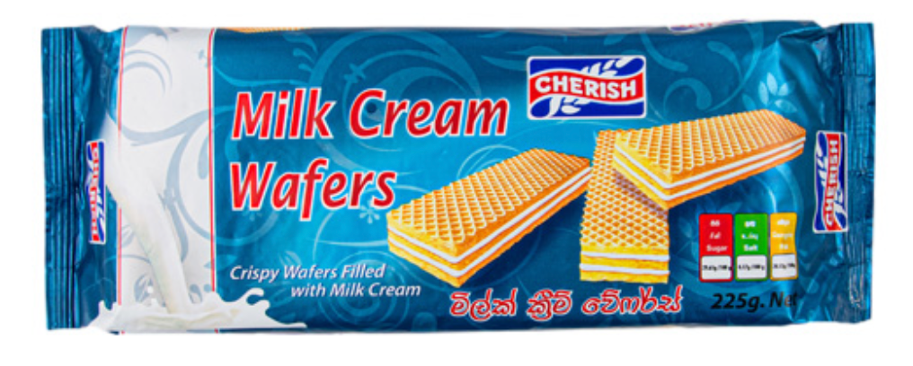 Cherish Milk wafers 225g