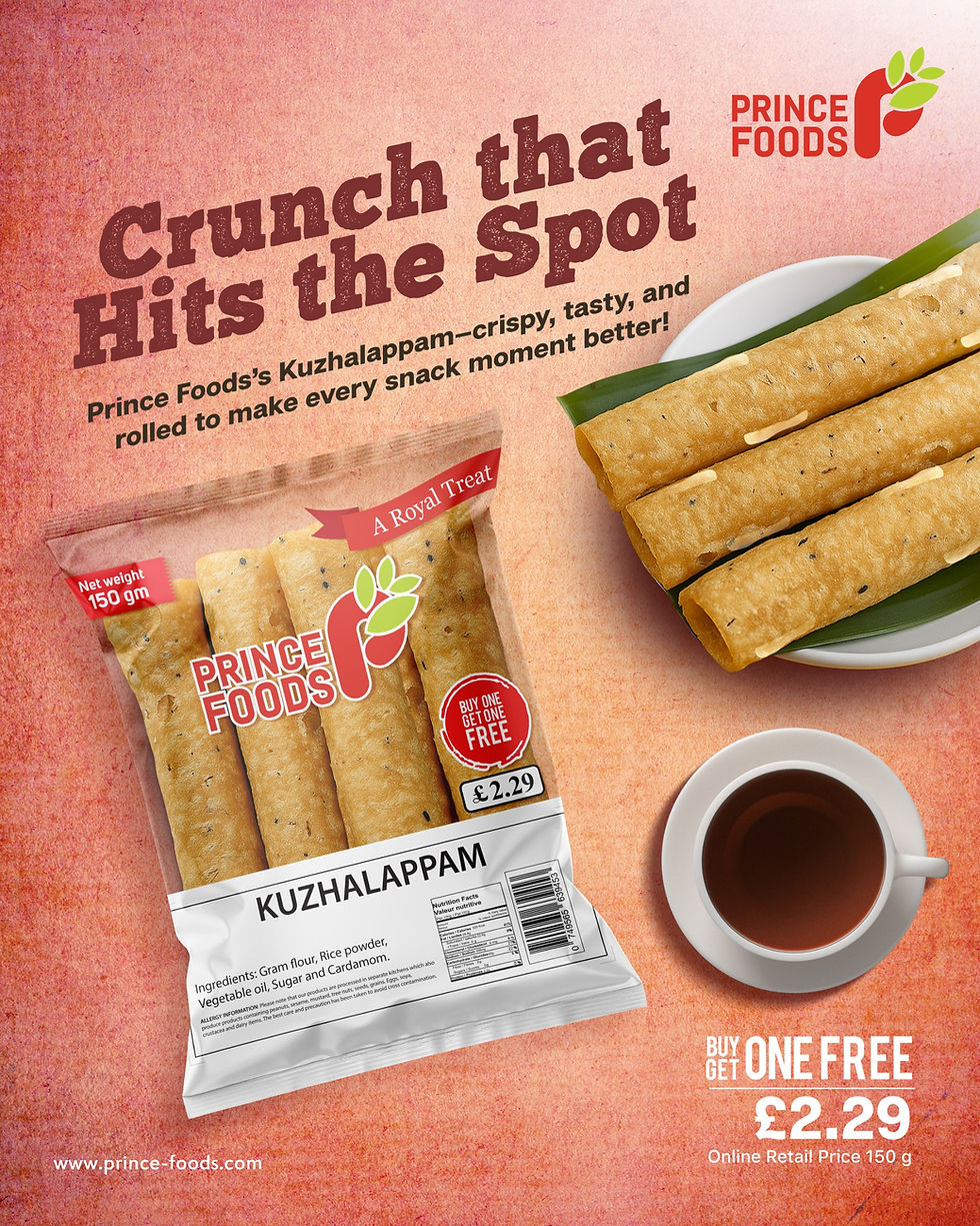 Prince Foods Kuzhalappam 150g