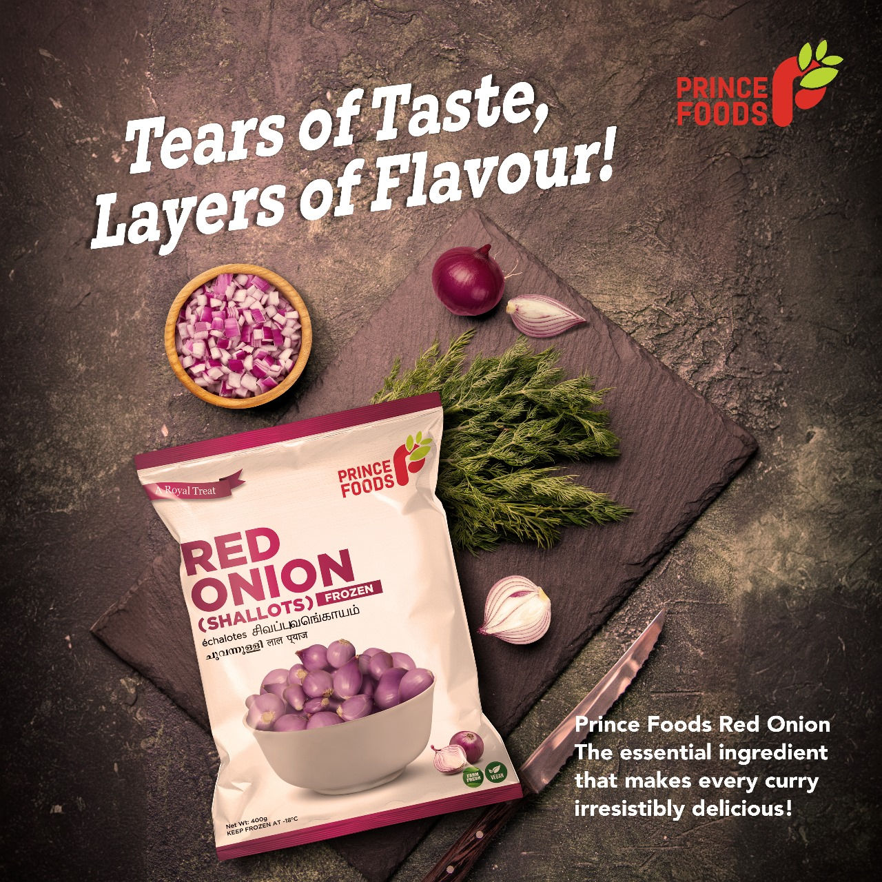 Prince Foods Red Onion (Shallots) 1kg