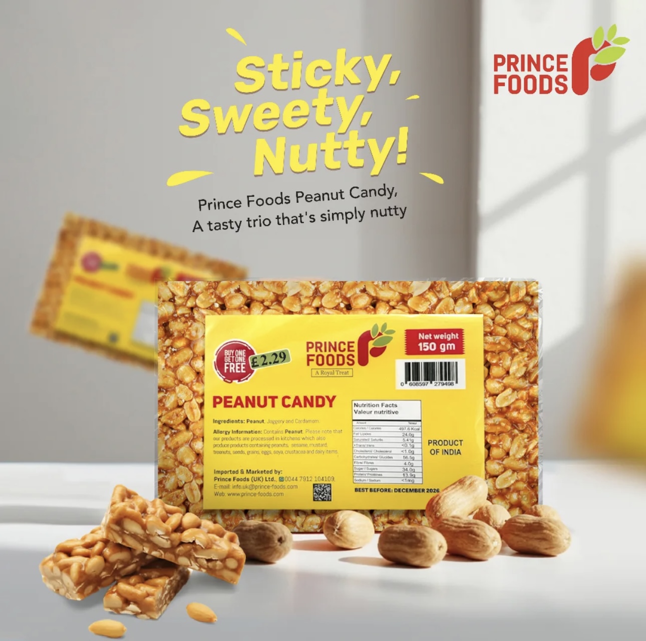 Prince Foods Peanut Candy 150g