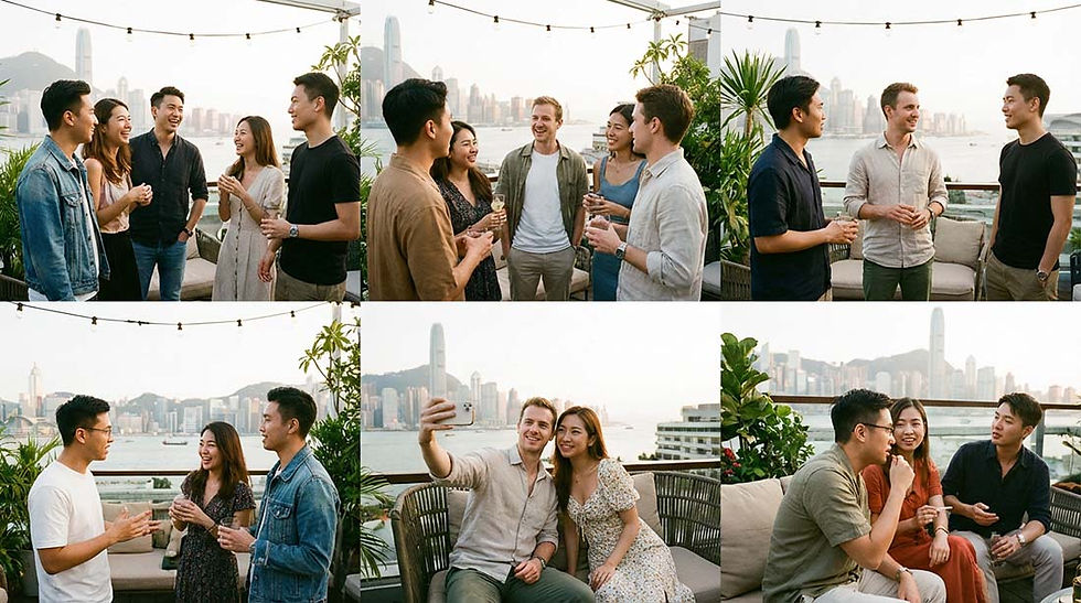 Meeting new people in Hong Kong through welcoming social events and group gatherings