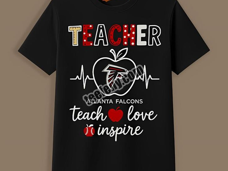 Atlanta Falcons Teacher T-Shirt
