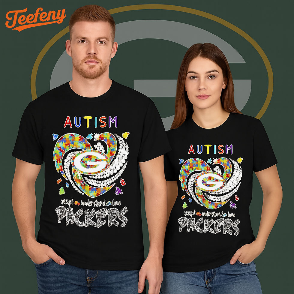 Green Bay Packers Autism Awareness T-Shirt