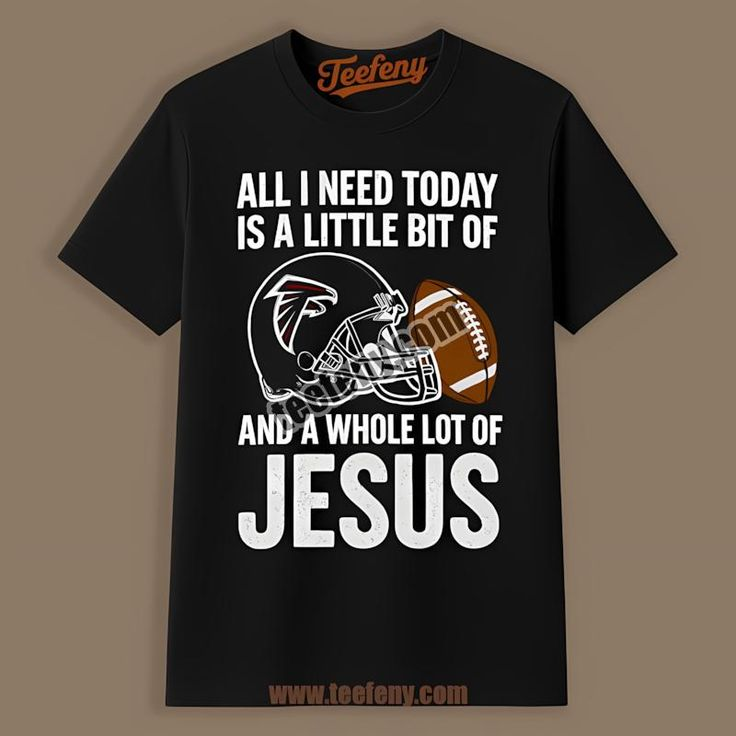 Atlanta Falcons Football And Jesus Retro Shirt