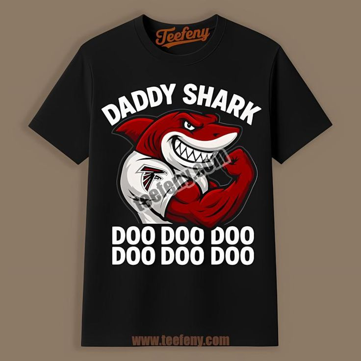 Atlanta Falcons Daddy Shark Vintage Shirt