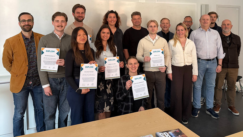 Avslutning för mentorskapsprogrammet 2025/2026