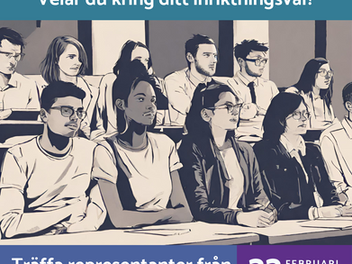Välkommen på informationsträff inför inriktingsvalet