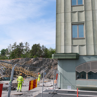 Festivalens referensgrupp har samlats för årets andra möte, denna gång hos Ombyggnadsbyrån i A House i Slakthusområdet.