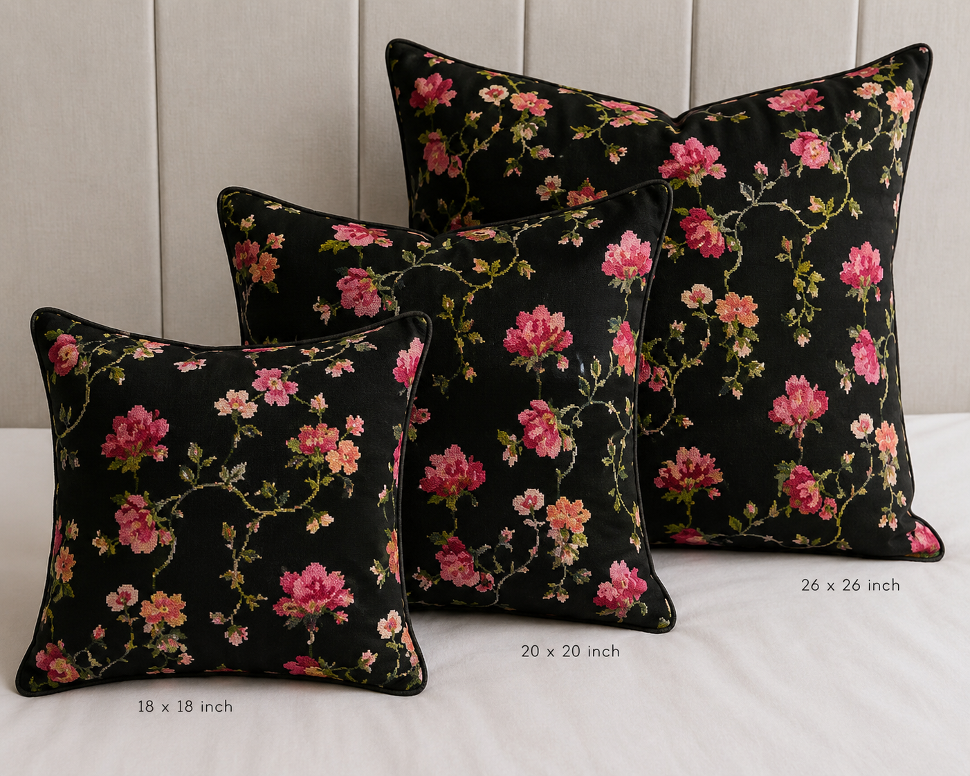 choose your size pillow in "Clothilde"