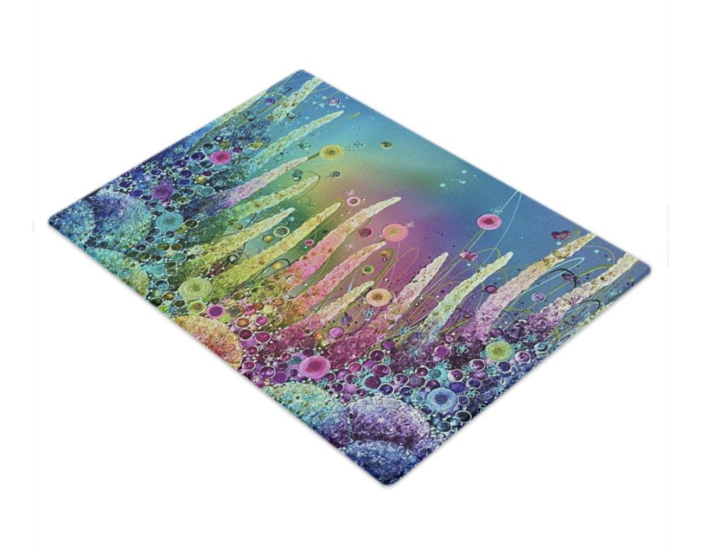 Glass Chopping Boards - The Flowerscape Collection No.508