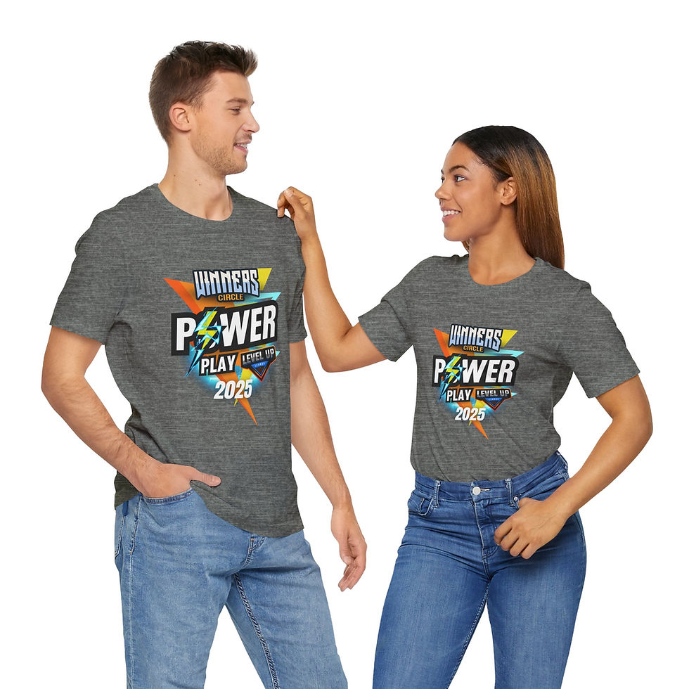 Thumbnail: Power Play 2025 Unisex Tee (Adult)