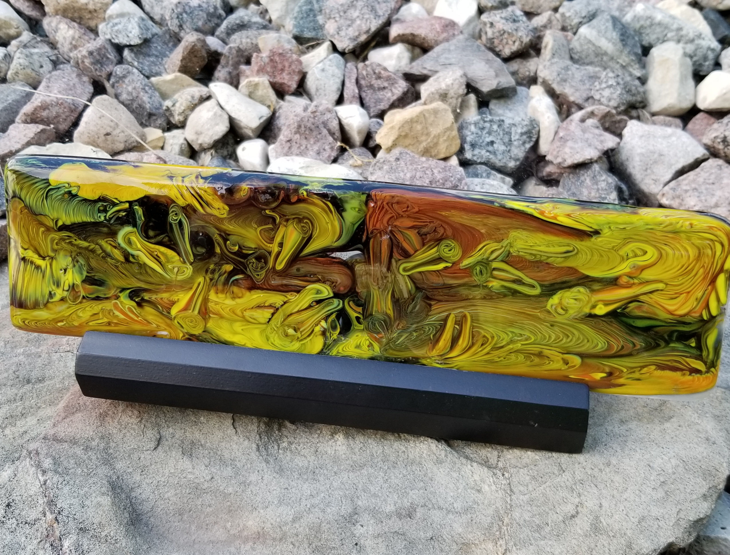 Molten Pour "Golden Birds" Sculpture